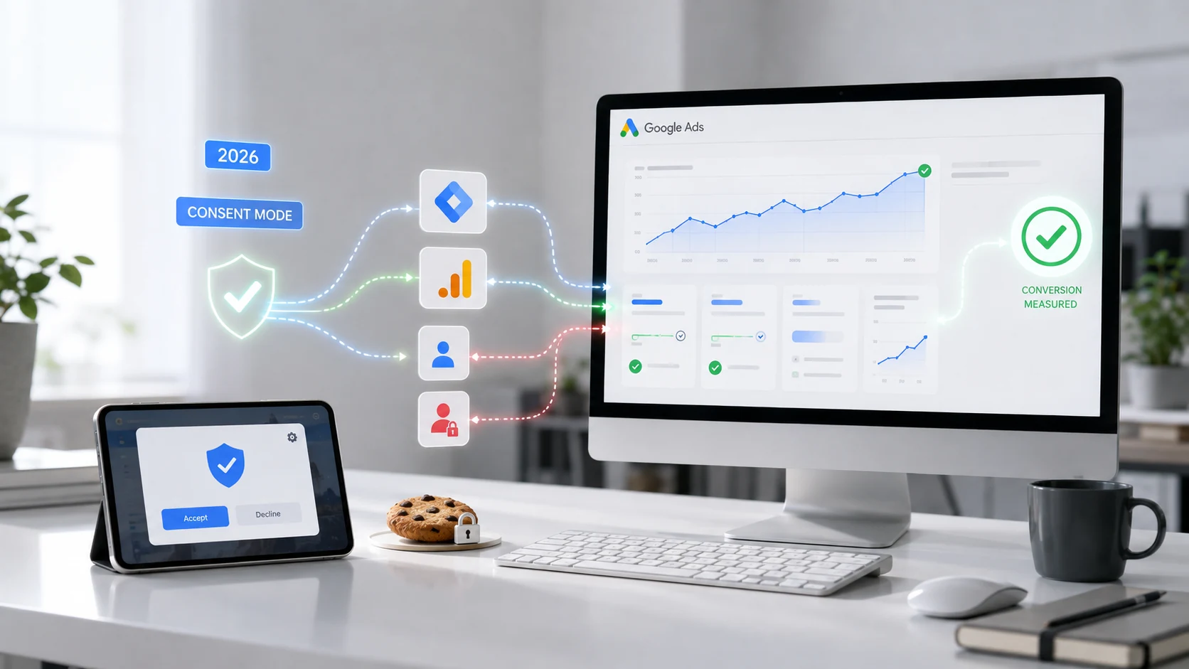 Consent Mode and Google Ads conversion tracking